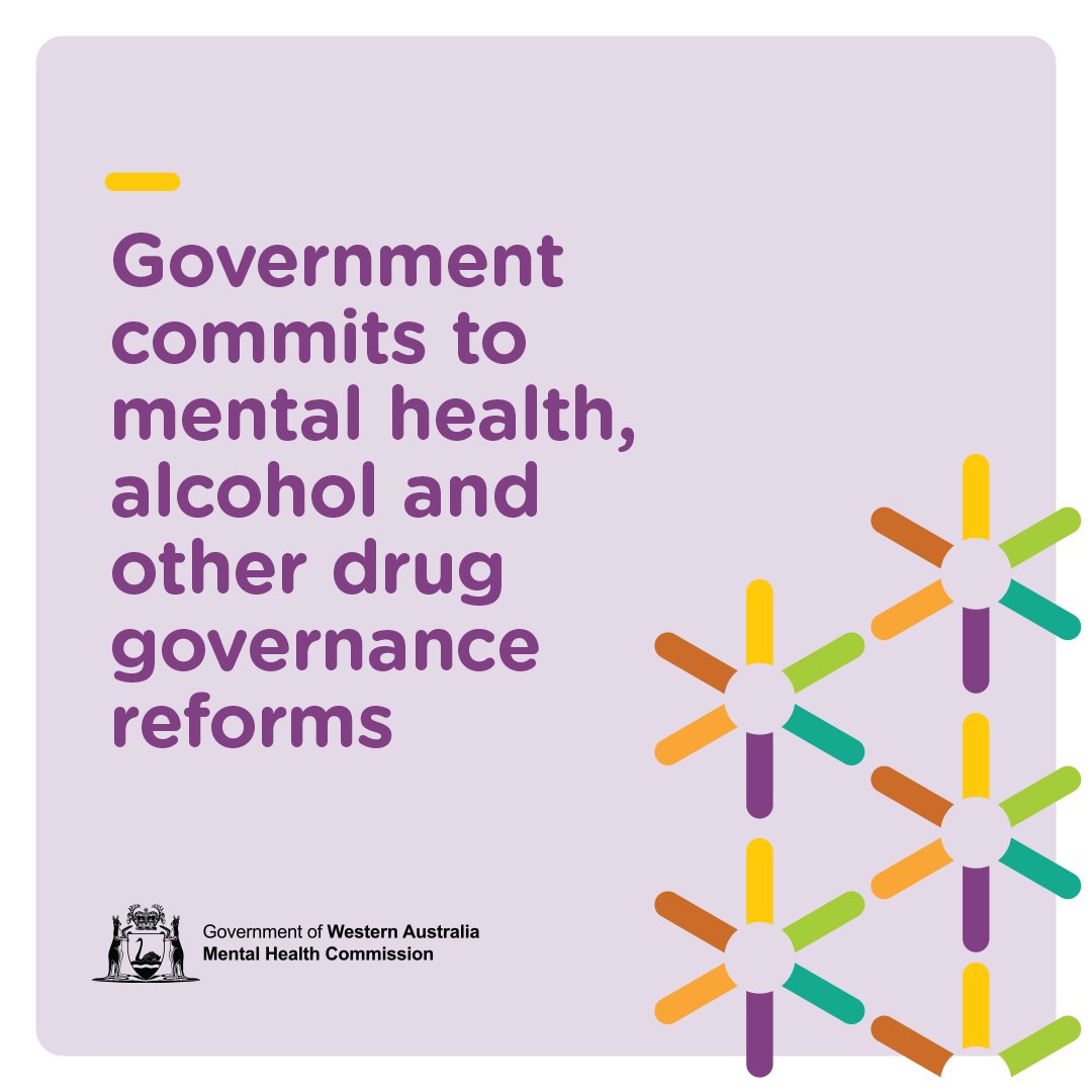 Today, Government has committed to a range of reform measures in response to the Independent Governance Review to improve leadership, accountability and collaboration within the WA mental health and alcohol and other drugs system.

Learn more: lnkd.in/gzi-F9km