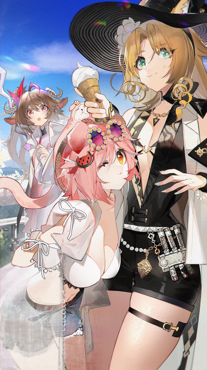 PihzuEizd89Nrwk's tweet photo. #明日方舟 #アークナイツ  
一些粉毛小震撼 https://t.co/jK4rgdU5Wa
