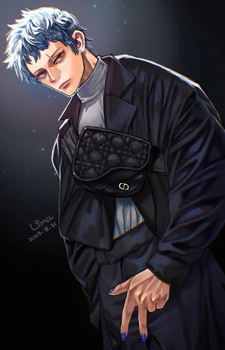 Skeb納品しました!ロキさんの似顔絵!(概念) リクエストありがとうございました#skeb募集中 #commissionart 