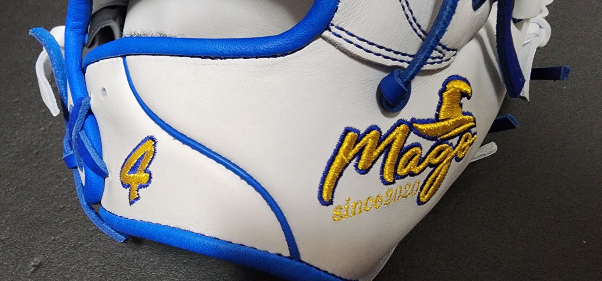 CieL_no_dolay's tweet photo. ついに届いた！
New mago！
人生初のオーダーグローブ⚾️
@GloveRebirth 
@Mago_official4 https://t.co/yVbcfPfNR9