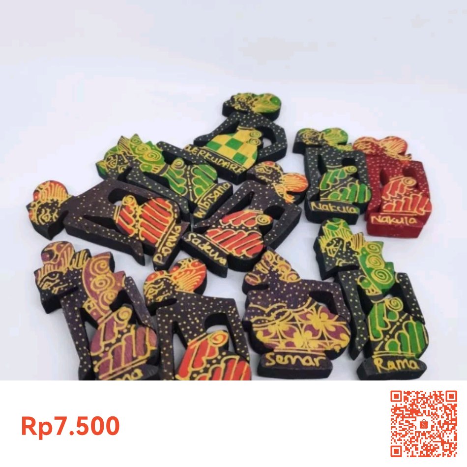 kepikhandicraft's tweet photo. Saya menjual Magnet Kulkas Batik Kayu Motif Wayang seharga Rp7.500. Dapatkan produk ini hanya di Shopee! https://t.co/iLClDjnp8g #ShopeeID https://t.co/l4oYiFw7Ut