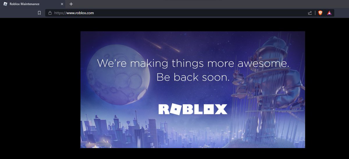 Roblox_RTC's tweet photo. Roblox is Down #RobloxDown https://t.co/AovOaTd4L4