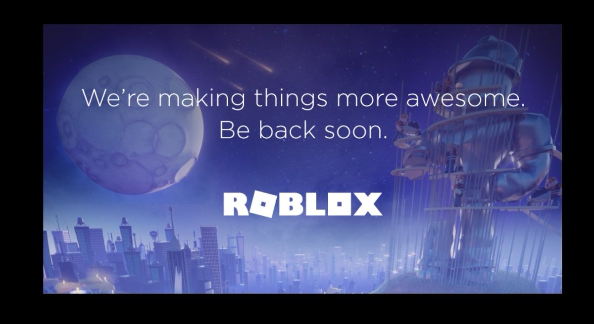 ¿Enserio Roblox?😂
Antes de mi directo!!!
La luna Azul del Dominus no esta de mi lado esta noche :"v💔
#TeamBunny #Roblox #RobloxDown