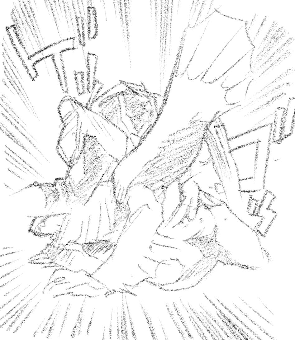 アングルがどうしても説明的になるなぁ 