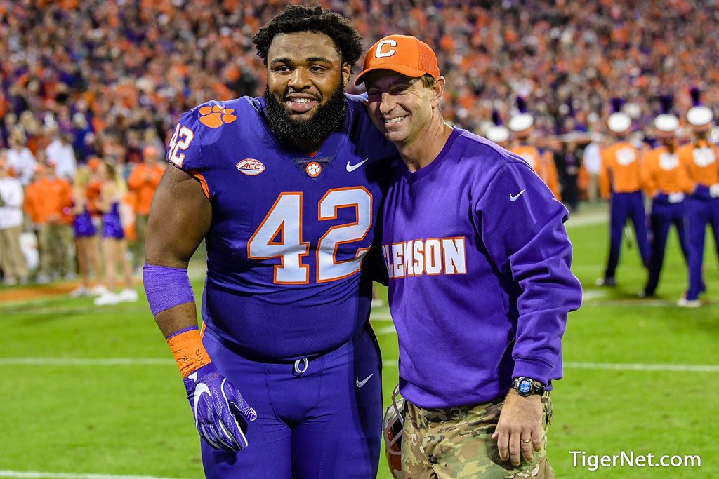 🧢 

Dabo has worn a hat once in the three meetings with Duke since he took over the helm. This was the last meeting between the Tigers and Blue Devils back in 2018 on a rare Military Appreciation/Senior Day 2018.