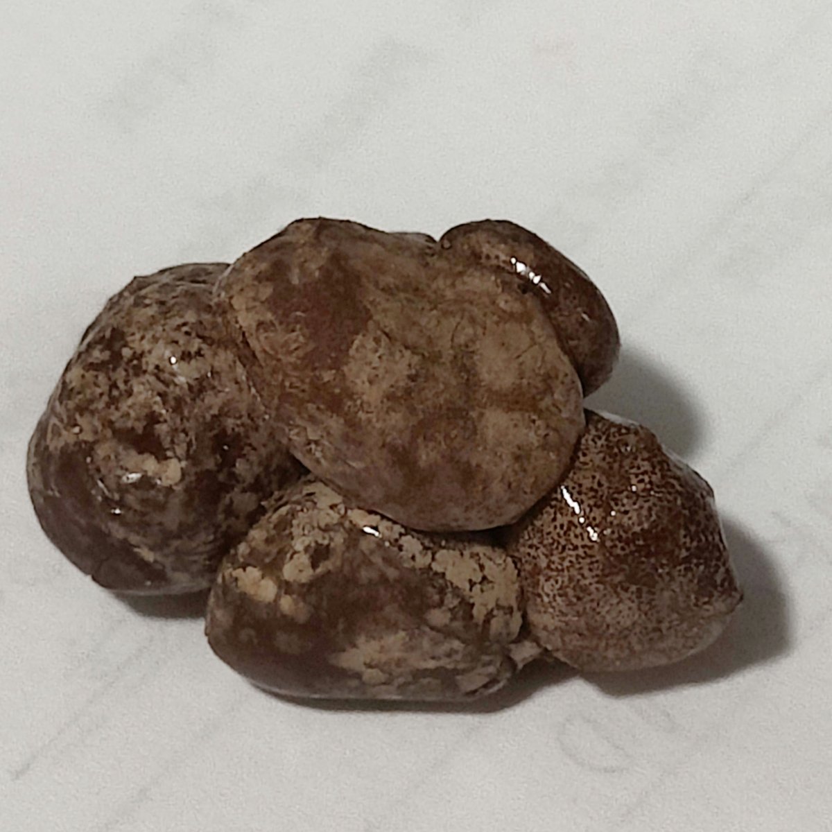 HMMWV's tweet photo. NOT #POOP 💩 
dark chocolate espresso beans (left in a hot car) https://t.co/4LLwhB48xz