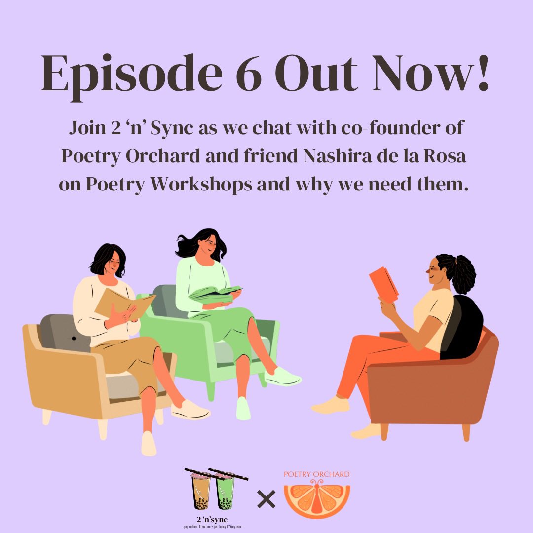 2_n_syncpodcast's tweet photo. https://t.co/xjjZMEgiy9

#Podcasts #IndiePodcast #AsianCreatives #AsianArtists #AsianWriters #AsianPoetry #IndiePoetry #PoetsOfInstagram #CreativeWriting #CreativeWritingCommunity #WritingWorkshops #SocietyOfPoetry #IndieWriters #HeartOfPoets #BlackPoetrySociety #QueerPoetry https://t.co/grPeOpfhv2