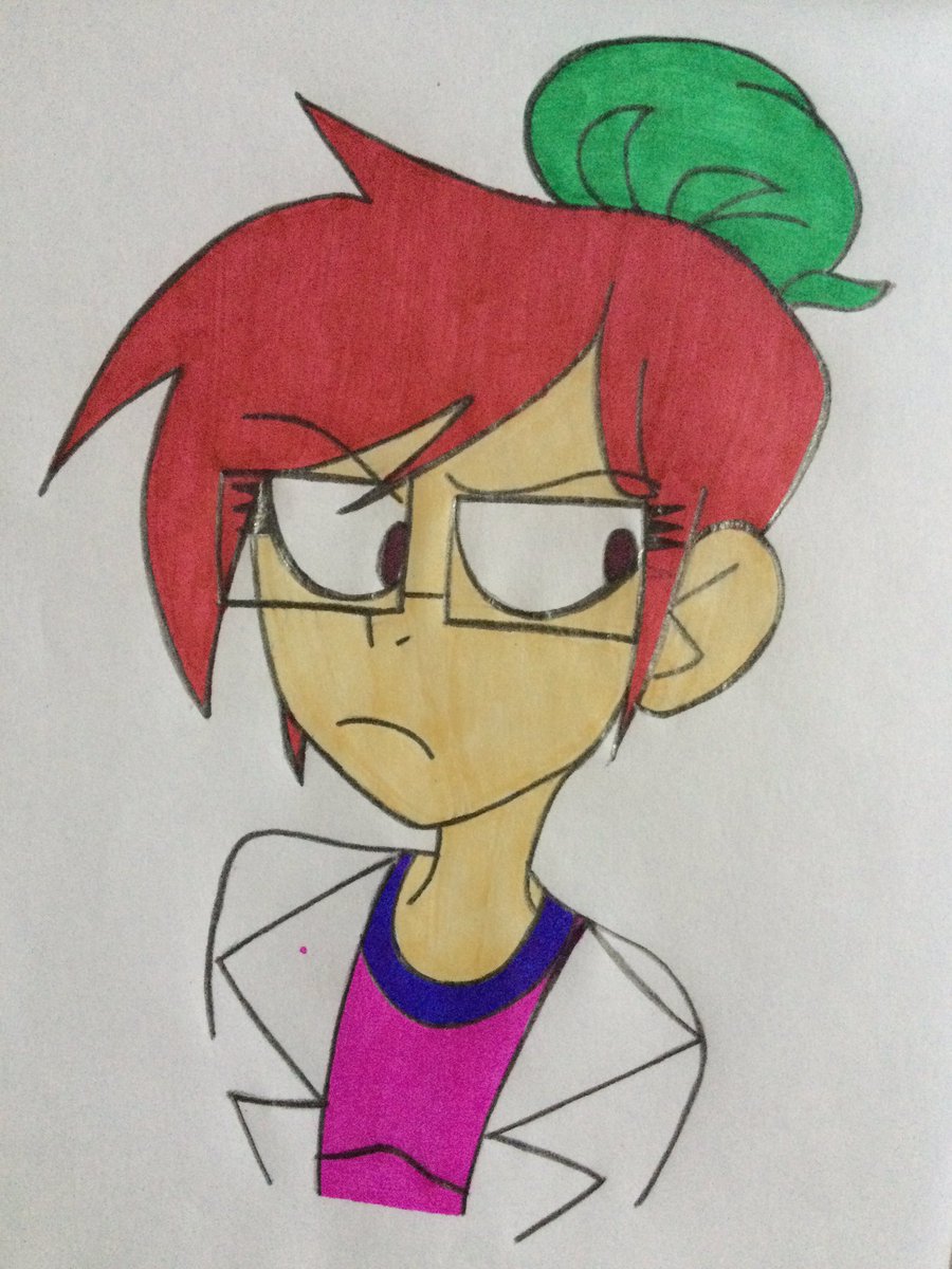 BoleagaSinai's tweet photo. #Villainous #Villanos #MissHead #Demencia #Fanart #Art https://t.co/44e46GYmRh