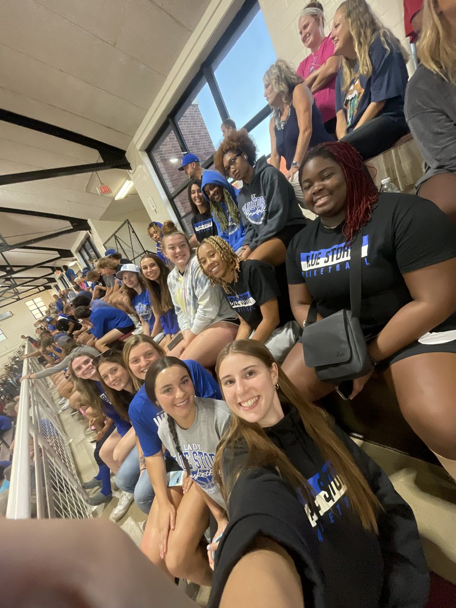 <a href="/SWICWBB/">SWIC WBB (Official Account)</a> out tonight supporting Blue Storm Volleyball!! #bluestormculture #swicfamily #stormneverstops