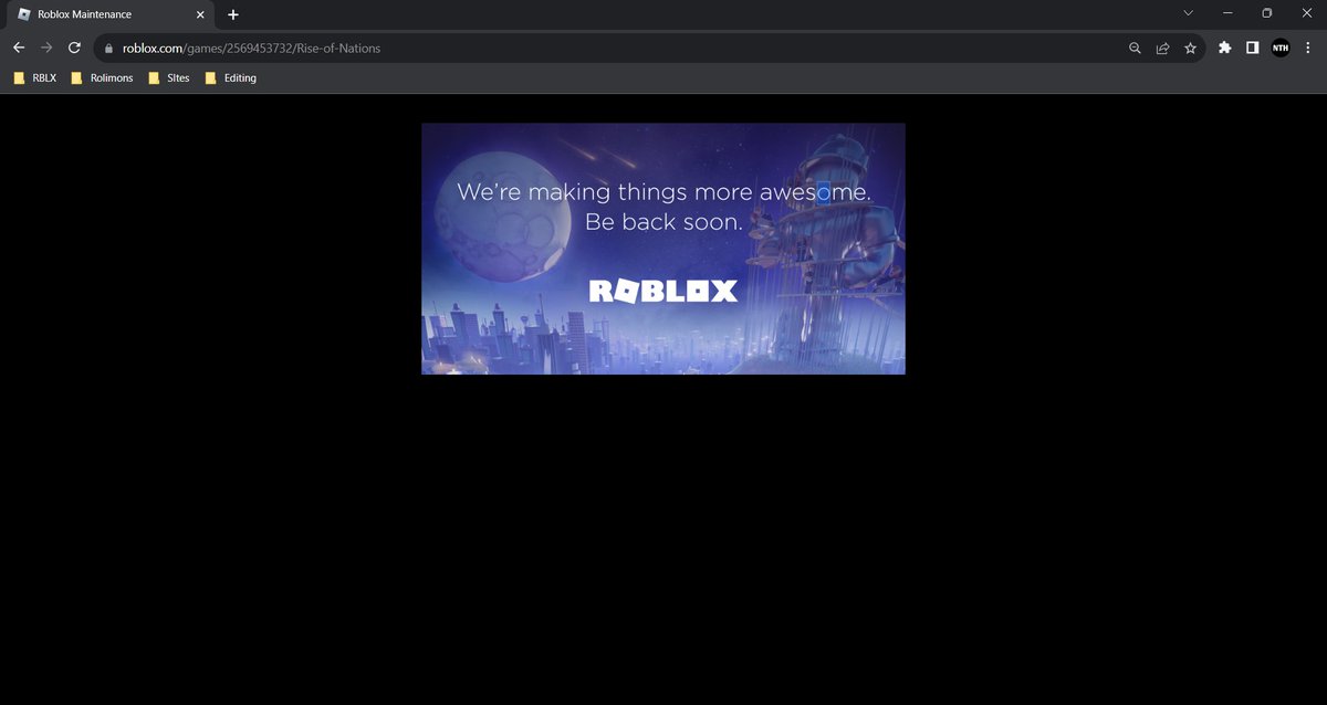 NOTHTONE's tweet photo. My PTSD Is Back 😱
#ROBLOX #RobloxDown https://t.co/cYcMvDzKOX
