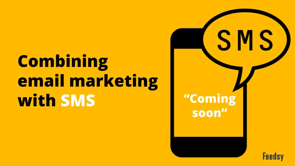 FeedsyNews's tweet photo. FeedsySMS is coming soon. Blending the best of both worlds by combining email marketing with SMS. https://t.co/DIplF0gCAV