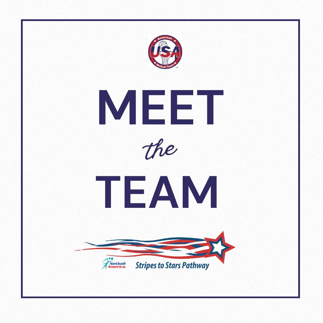 NetballAmerica's tweet photo. 🌟Introducing the Stellar Lineup of the Stripes &amp; Stars Netball Team! 🏐 #StripesAndStarsNetball #RiseWithUs #NetballCommunity #PassionInAction #ShareTheLove #DreamTeam #GameOn #NetballAmerica #AmericanNetball https://t.co/rilQGEmBEn