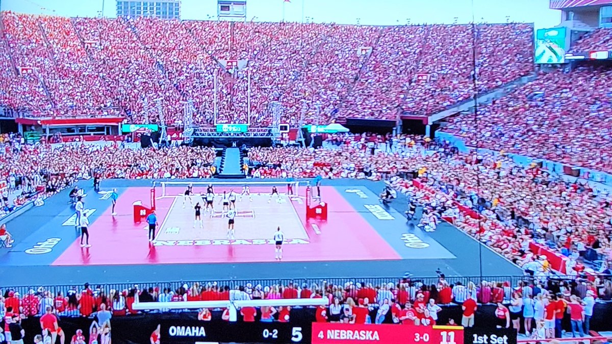 CoachJergensen's tweet photo. What an exciting time to be a coach of female athletes and to be raising a young female athlete! This is HUGE! @HuskerVB @OmahaVB @ncaav https://t.co/b5khocS5FK