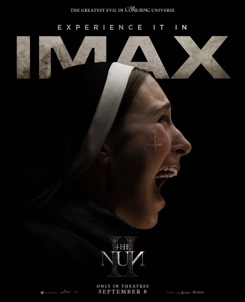 Experience it in @IMAX. Get your tickets NOW: tr.ee/Tk5Hme_45v #TheNun2 #ISawANun