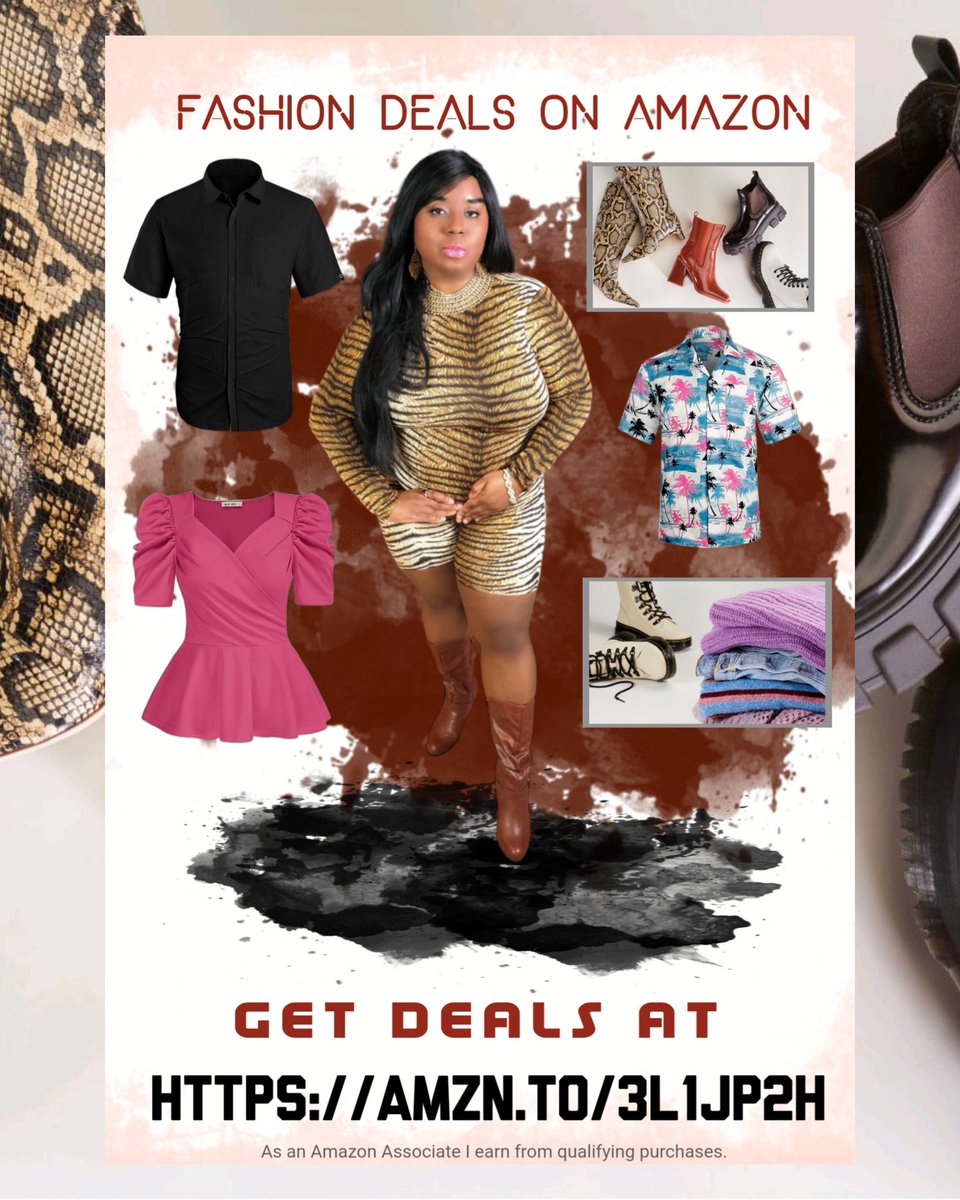 CvvEntertain's tweet photo. 📦 SHOP DEALS https://t.co/k3gFQaWJXi
Fashion can be fun because it allows you to express your creativity and personal style through clothing, accessories, and overall appearance. As an Amazon Associate I earn from qualifying purchases. #Amazon #fashion #cvventertainment https://t.co/Rud51GhS79