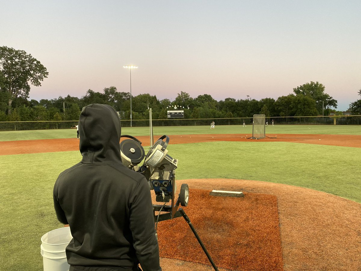Day 2 of Fall ball workouts under the lights! #ACENeverSleeps