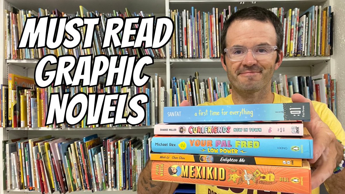 2023 is filled with amazing graphic novels. 
youtu.be/PL6DqJl3Aic