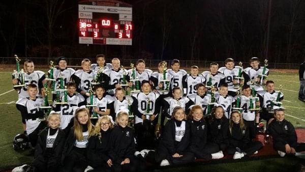 45ctas's tweet photo. As we continue our look back at our Champions here are the 2015 Super Bowl Champions:
Division III - Chartiers-Houston Buccaneers
Division II - Rostraver Leopards
Division I - Trinity West Dawgs https://t.co/ryxEb8gisl