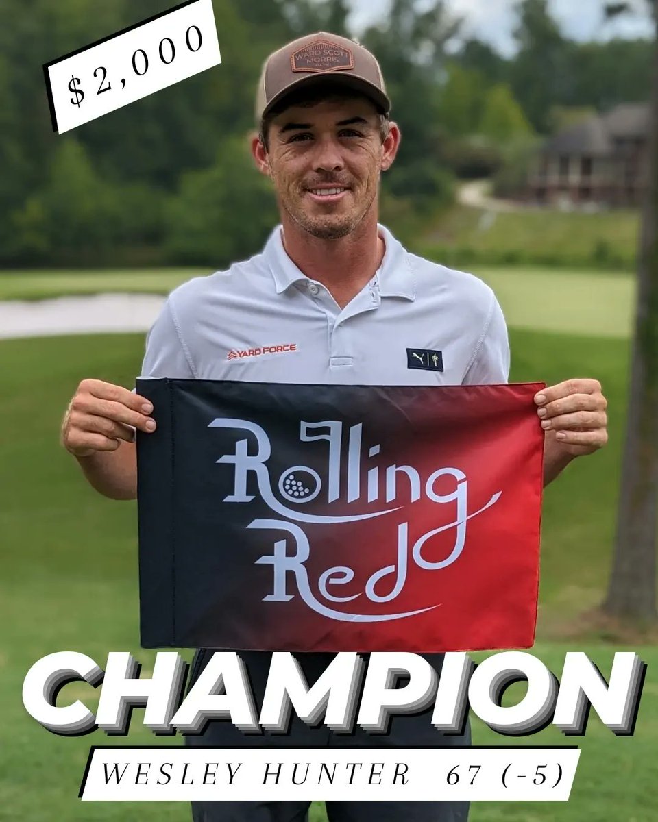RollingRedGolf's tweet photo. $2,000 in the bank today for @kwhunter22 !
67(-5) is a strong start to the week. Watch to see if he can keep this going.

Live Scoring for the 2-Day Classic can be found on
https://t.co/gN3gLNH9ie https://t.co/bG1YTrk8xP