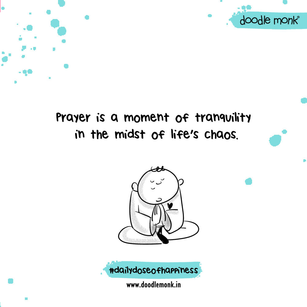 DoodleMonk's tweet photo. In prayer, we find strength; in stillness, we find answers.
Happy morning people :) !
#dailydoseofhappiness #doodlemonk #doodlelove #morningvibes https://t.co/9VBWYH5Bfv