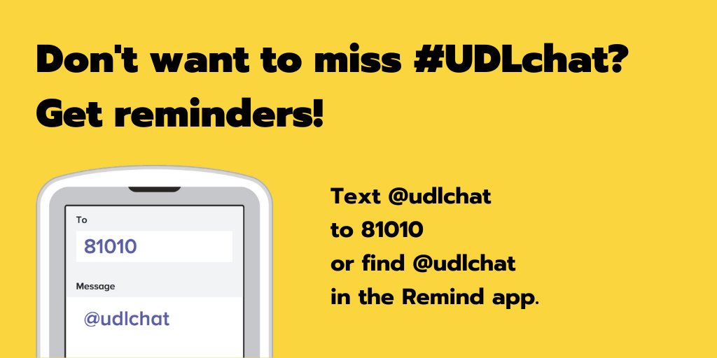 National Center on Universal Design for Learning tweet media