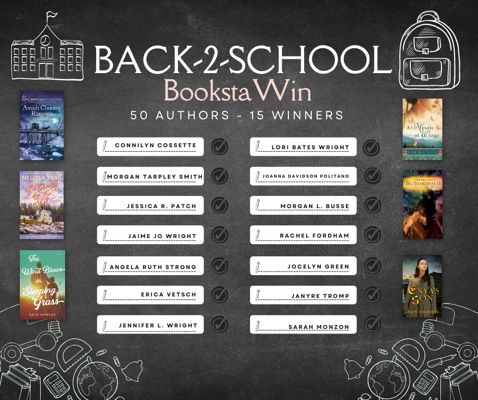 Welcome to the 50+ author Book #Giveaway! It is so fun to be a part of ushering all the kiddos #backtoschool and stocking up on our own back-to-school books! We’ve joined together to giveaway an epic amount of #prizes! Click the link in my bio to enter for a chance to win! #bo