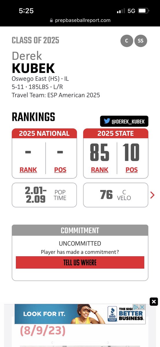 Thank you for the ranking @PBRIllinois