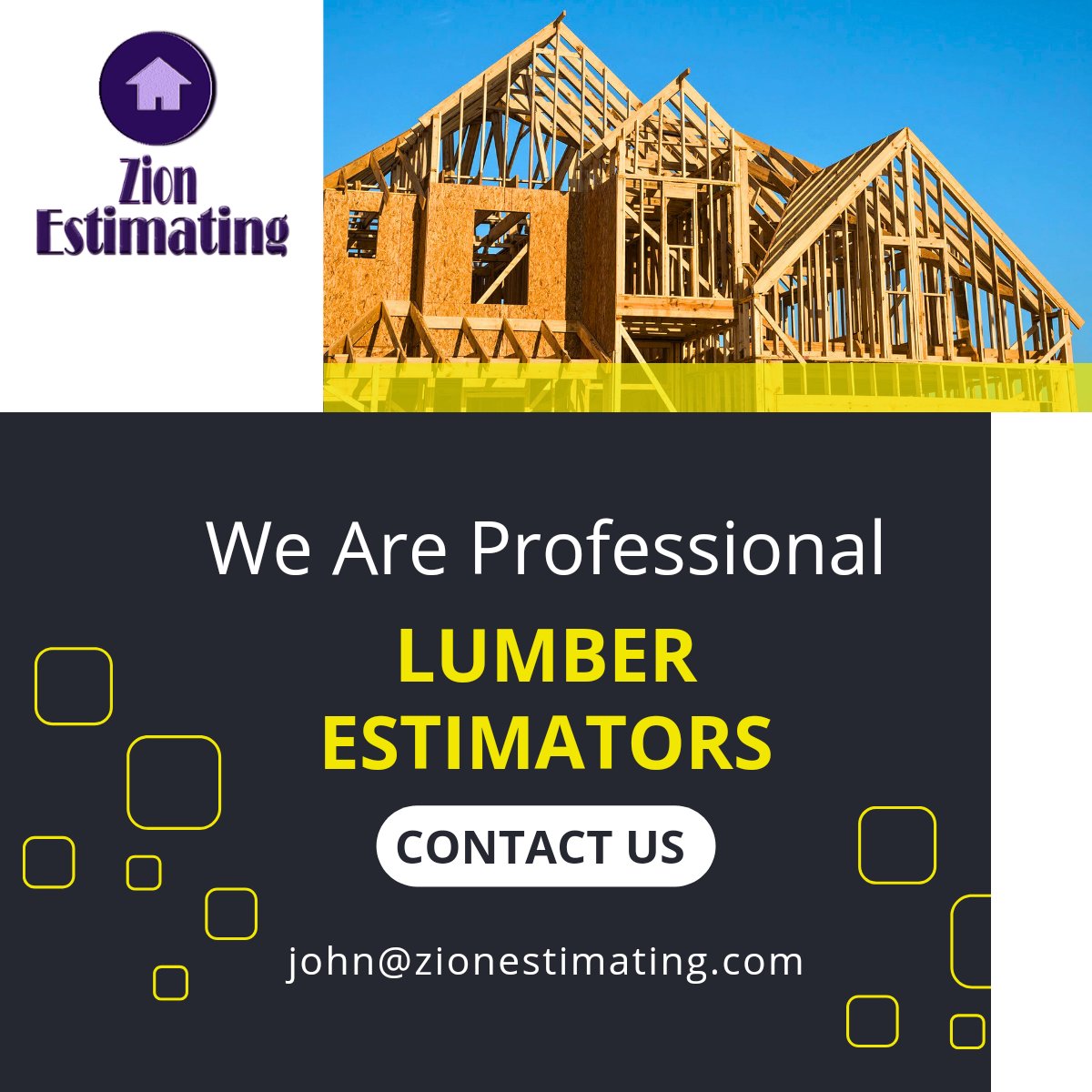 ZionEstimating's tweet photo. 🌲 Exciting News! 

🏗️ Zion Estimating Services Inc is here to support your projects with top-notch lumber takeOff and material estimation services.

 📐 Are you gearing up for new ventures? Our expert team is ready to help you bid on upcoming projects with accurate estimate https://t.co/EUIiNszYTo