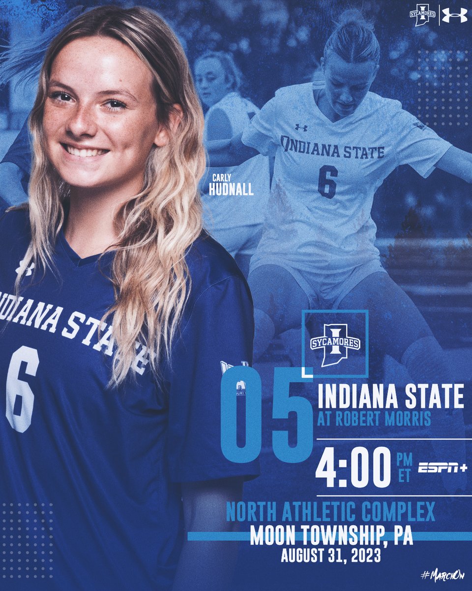 #GameDay

🆚 Robert Morris
🏟️ North Athletic Complex
⏱️ 4 p.m.
📍 Moon Township, Pa.
📺 sycamor.es/45Li9rf
📊 sycamor.es/3OVEuLf

#MarchOn