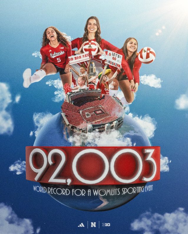 BarstoolHusker's tweet image. IT’S A WORLD RECORD #GBR