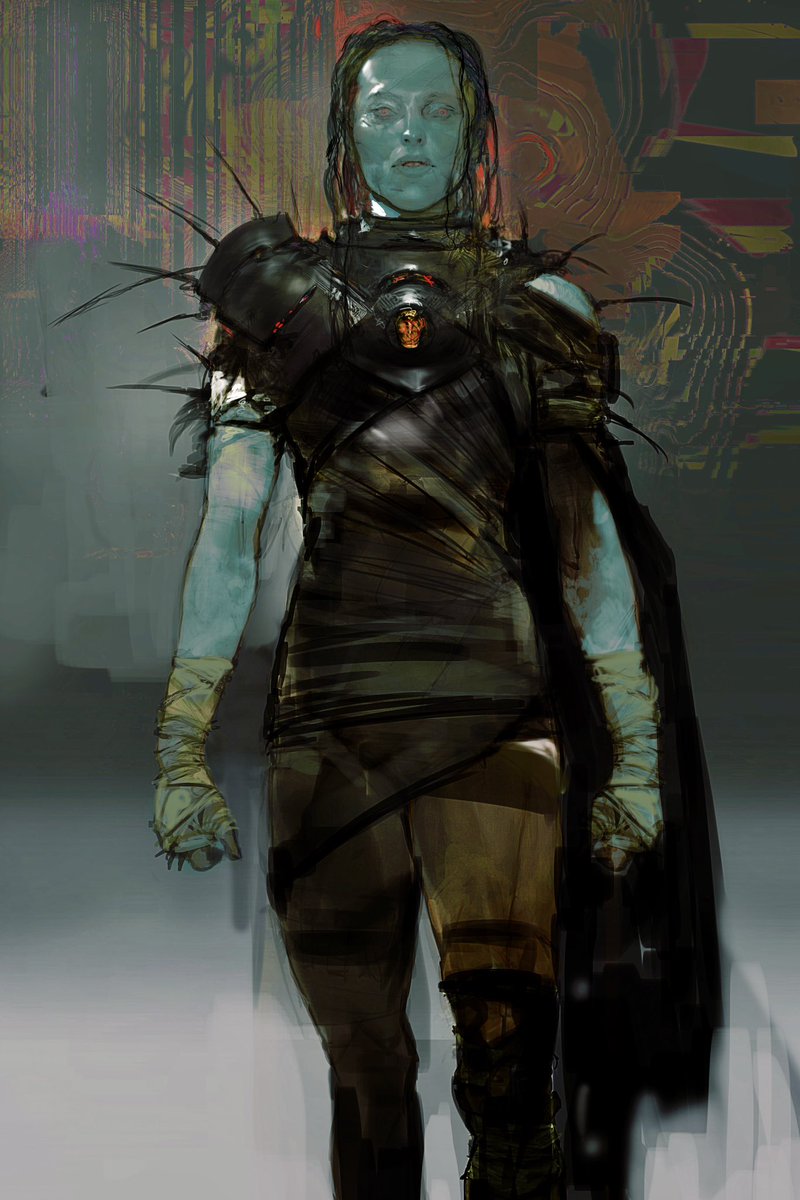 Some character design for fun / trying to be as 90s as possible