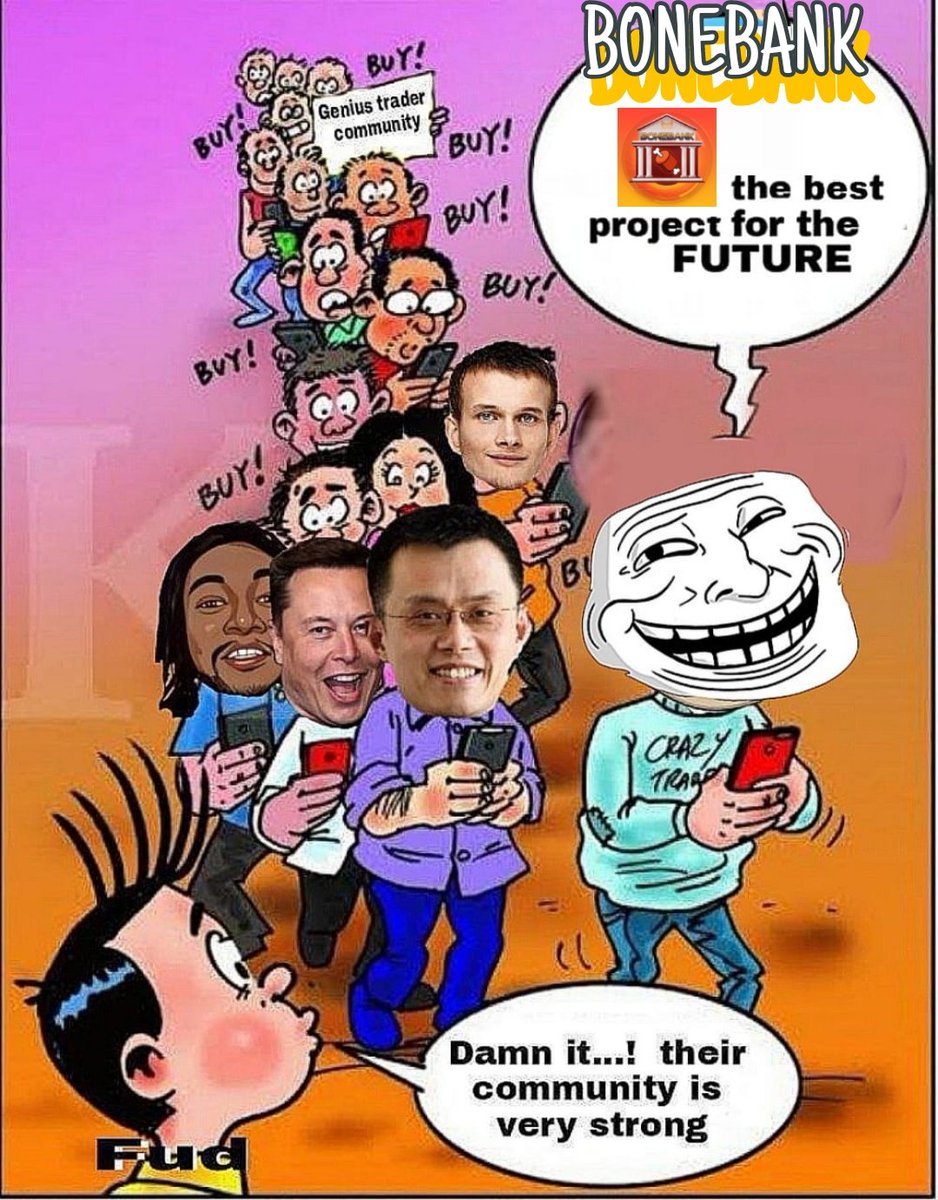 kirana4z's tweet photo. @cryptogems555 Buy and keep #BoneBank . You will be happy with this decision at last.
@danillajpr
#Bonebank #MemeContest @bank_bone https://t.co/5UjGNM9fYP