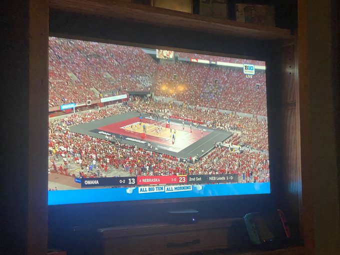 College women&rsquo;s volleyball is having a historic night. That is #MemorialStadium, #Husker football Stadium<a href="/tag/nebraska"class="tags"><span>#nebraska</span></a><a href="/tag/memorialstadium"class="tags"><span>#memorialstadium</span></a><a href="/tag/husker"class="tags"><span>#husker</span></a><a href="/tag/92k"class="tags"><span>#92k</span></a><a href="/tag/voll"class="tags"><span>#voll</span></a>