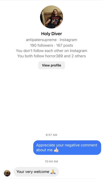 Already blasted this douche bag on Instagram and since he thinks he&rsquo;s funny and proceeded to say nasty<a href="/tag/tubi"class="tags"><span>#tubi</span></a><a href="/tag/movierecommendation"class="tags"><span>#movierecommendation</span></a>