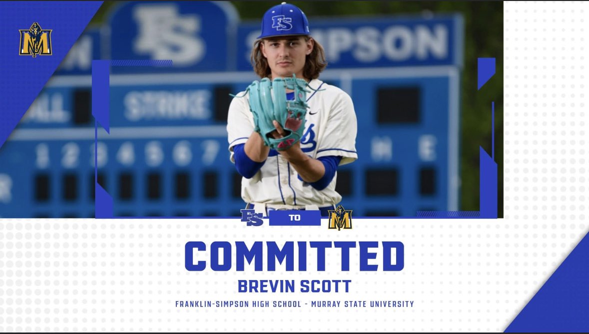 Big things happening for Rawlings Boy <a href="/scott_brevin05/">Brevin Scott</a> and his family! Guy worked his tail off all summer competing against the best in the 2024 class! Bright future ahead!! Congratulations!! ⚾️⚾️ #committed <a href="/RacersBaseball/">Murray State Baseball</a>