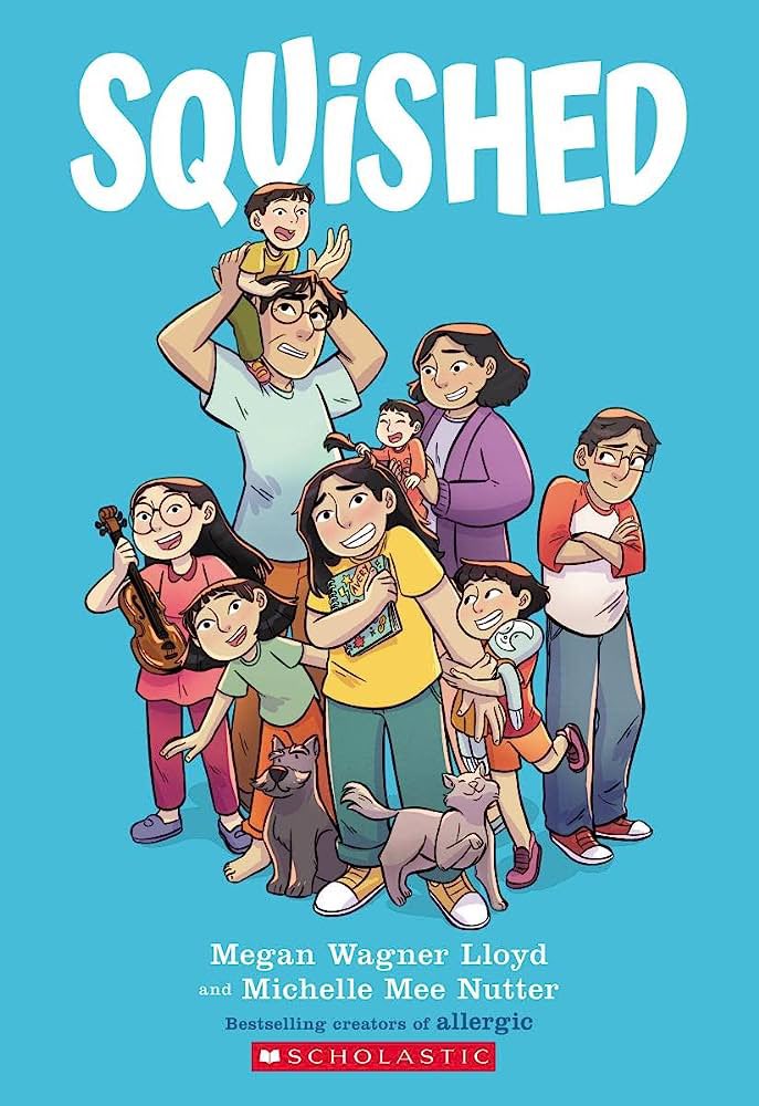 Sharon Bradley (@sblibrarylady) on Twitter photo Squished @buttersketch_ made me wish that I had more than just a sister. Give this graphic novel to fans of Drama by <a href="/goraina/">Raina Telgemeier</a> and Best Friends by <a href="/haleshannon/">W. Shannon Hale</a> <a href="/GraphixBooks/">Graphix Books 💥</a> Squished @buttersketch_ made me wish that I had more than just a sister. Give this graphic novel to fans of Drama by <a href="/goraina/">Raina Telgemeier</a> and Best Friends by <a href="/haleshannon/">W. Shannon Hale</a> <a href="/GraphixBooks/">Graphix Books 💥</a>