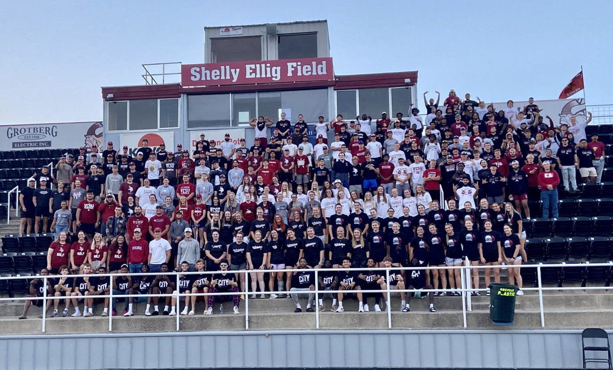 All-Athlete Social tonight! 

We are excited to start another year with this group of Vikings!

#VCSUVikingPride