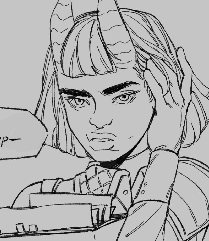 (WIP) been a while since i gave love to Serena (dnd oc) shes  babygirl 