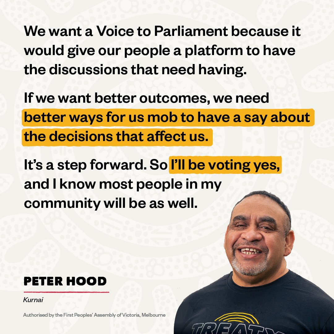 The Assembly is supporting a YES vote in the upcoming Referendum because we need better ways for our mob to have a say about the decisions that affect us.