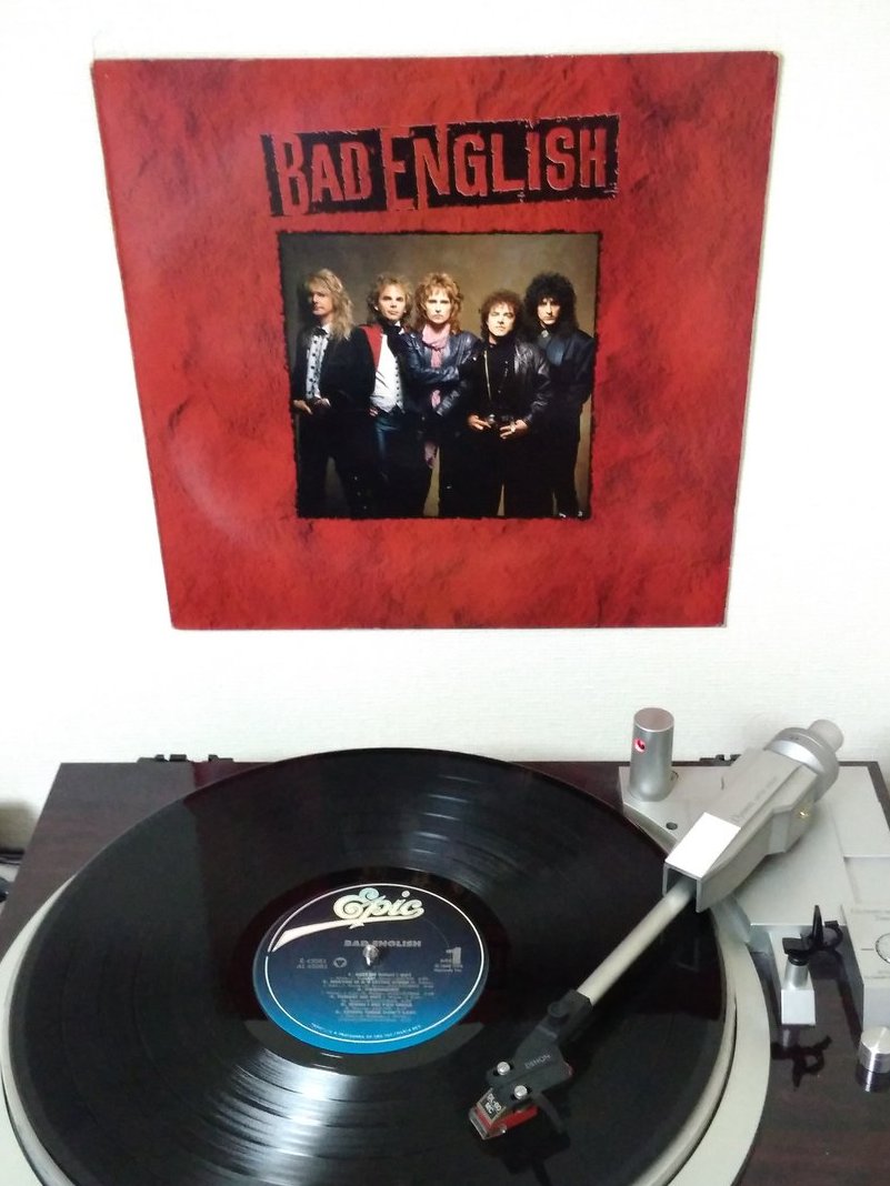 Bad English - Bad English (1989) 
#nowspinning #nowplaying #vinylrecords #アナログレコード
#vinylcommunity #vinylcollection #recordcollection
#rock #hardrock #AOR #glammetal 
#badenglishband #journeyband #thebabys #johnwaite