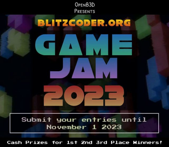 BlitzCoder's tweet photo. BlitzCoder Game Jam 2023
https://t.co/3IdAo64qML

Cash Prizes + #Spine2D Professional for 1st Place Winner! 

#gamedev #gaming #gamejam #indiegames #indiedev #challenge #competition #unity3d #unrealengine #godotengine #indiegame #madewithspine https://t.co/wexKPYgUTJ