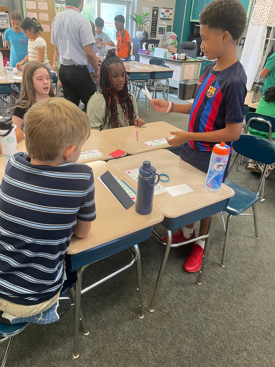 We’ve really enjoyed getting to know one another with different group building activities!