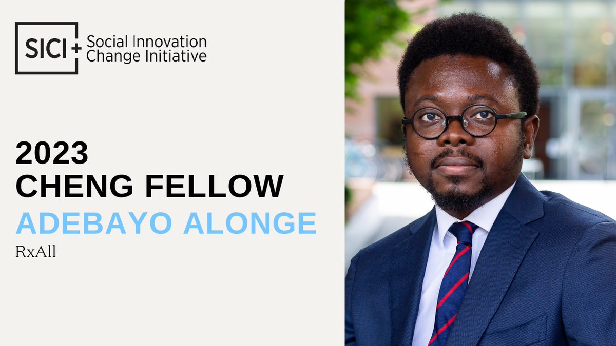 I am joining the @SICIHarvard  community as a #2023ChengFellow.
This year, Fellows are building healthy communities, reimagining education systems, creating economic security, and advancing climate justice.
Learn more about my #SocInn here. lnkd.in/gjdgq77q