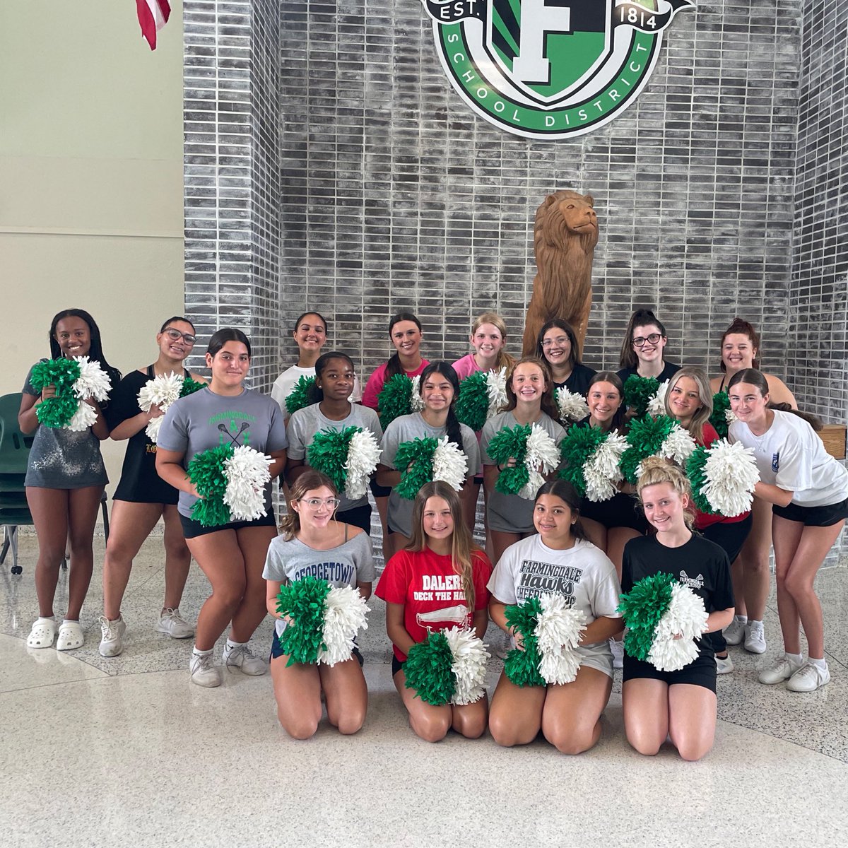 New year, new you! 💚📣🤍⁦<a href="/Daler_JVCheer/">Farmingdale High School JV Cheerleading</a>⁩ #DalerPride