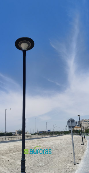 VaneyLinn's tweet image. Installation case in Bahrain which we supplied 2 years ago, the solar post light is still has a nice performance。

Suitable for 3-5 meter pole
Contact us to get the catalog
#solarpostlight #solargardenlight #solarpedestrianlight #solarurbanlight #solarpower #solarpathwaylight