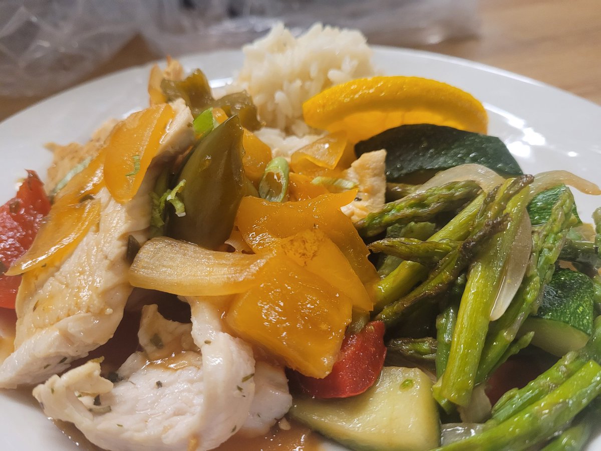 What a team! Today, we had residents request Sweet &amp; Sour Chicken, Buttered Rice, and Stir Fry Vegetables. Residents loved it, and our staff loved making it... That's a great day. <a href="/nolafoodguy/">Eric Johnson</a>