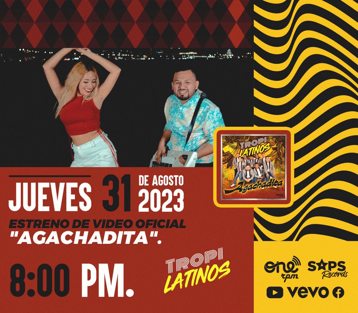 Prepárate para moverte al ritmo de "Agachadita". Una cumbia que te hará bailar como nunca. 🎵💃
onerpm.link/701047670447