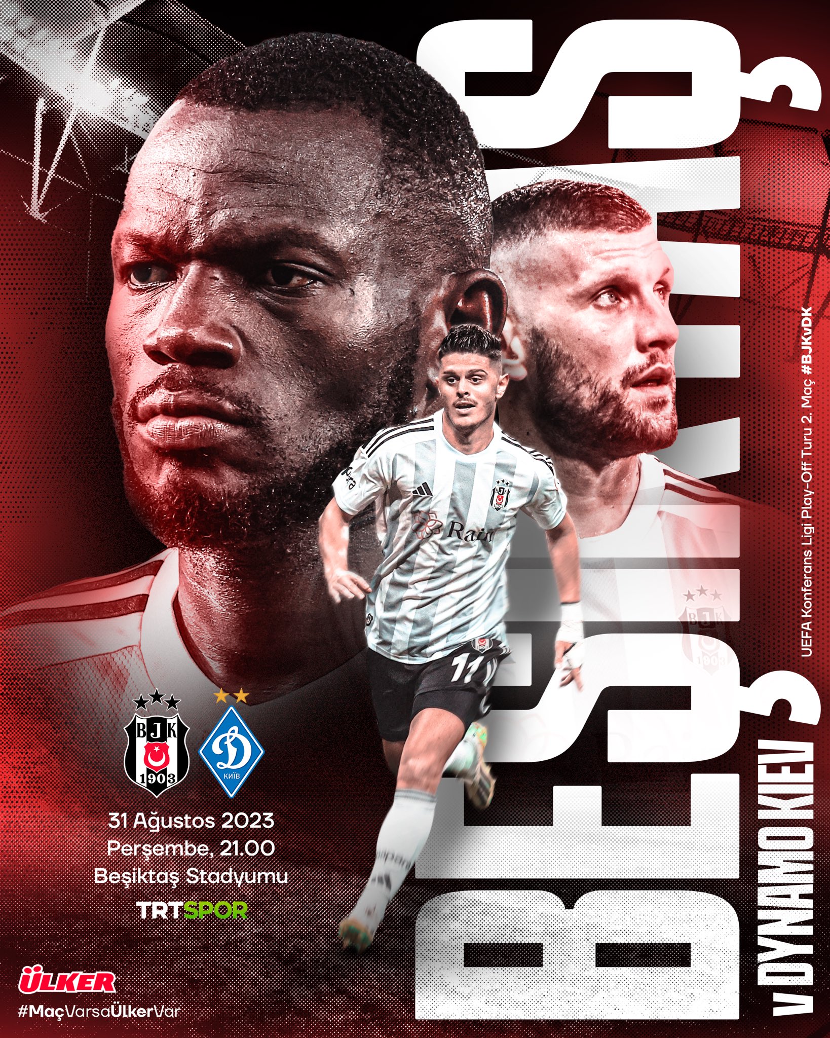 Beşiktaş Dinamo Kiev Maç Afişi