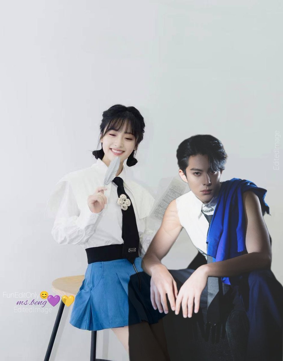 MissBeng31's tweet photo. 💙🤍🖤
#YueDi #DiYue
#TheDiYueVibe 😉
#ShenYue #WangHedi
#王鹤棣_Dylan #沈月
#DylanWang #CaiSi
#EditedImage
#MyDiYueFunEdit🤗
#DiYueForever ♾️💜💛 https://t.co/V779XWNLPt